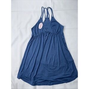 Samring pajama dress for‎ women. Blue Size Small NWT